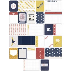 Project Life Baseball Theme cards by Becky Higgins and American Crafts